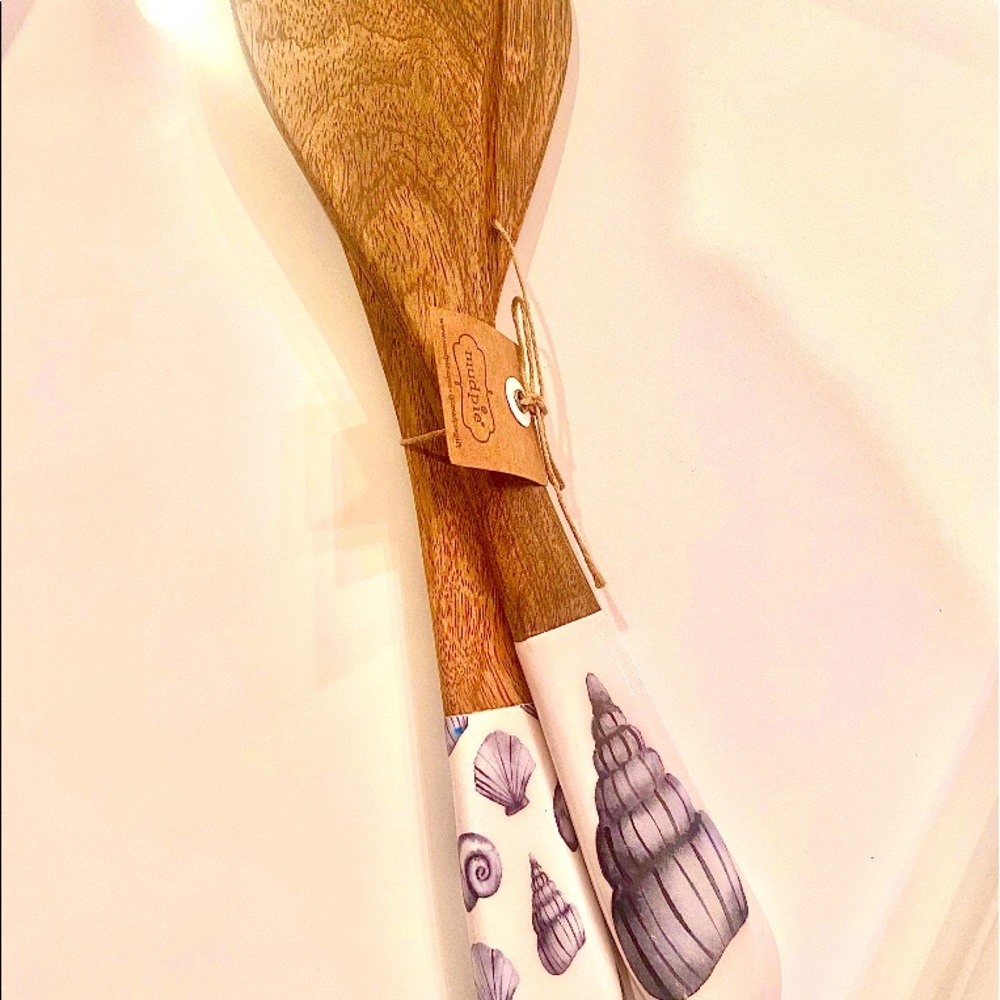 Ocean Mud Pie salad serving set